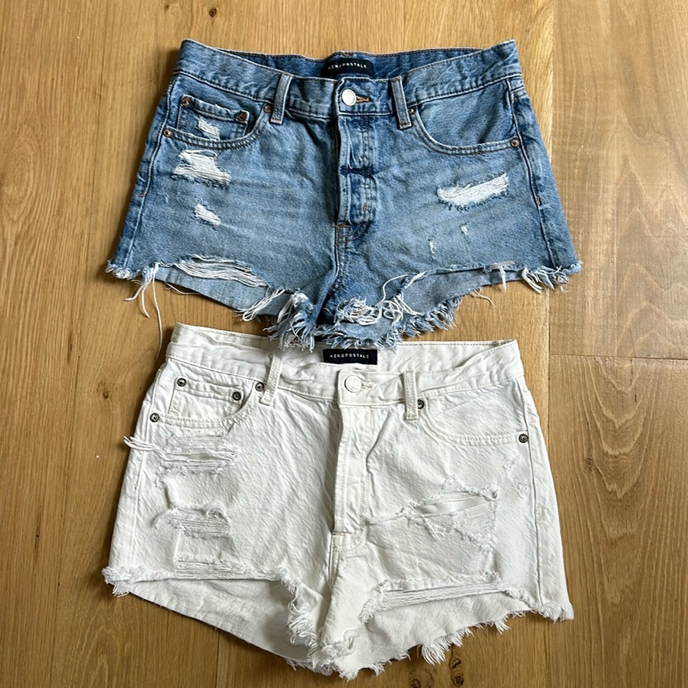 Aeropostale denim shorts
